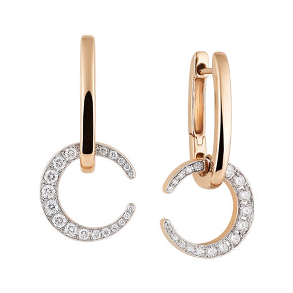 Al Coro Mezzaluna Creolen in Mondsichelform bei Juwelier bouz