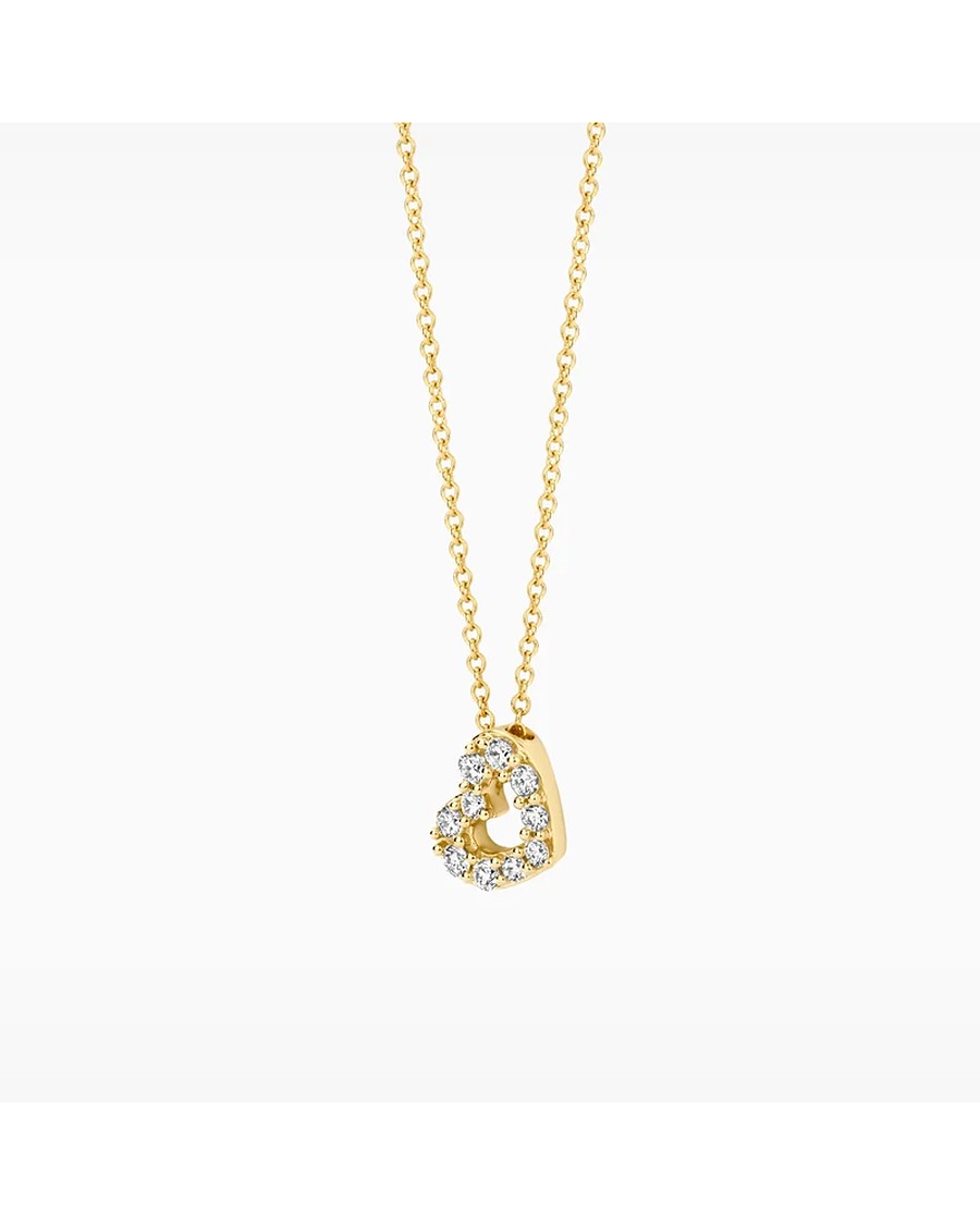 Blush Lab Diamonds Collier mit Tropfen-Anhaenger bei Juwelier bouz