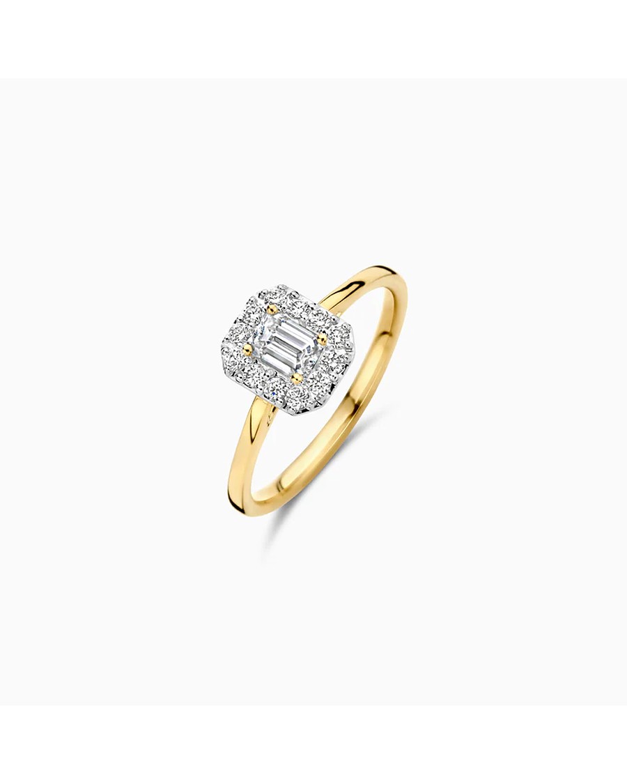 Blush Lab Diamonds Ring im Illusion-Design bei Juwelier bouz