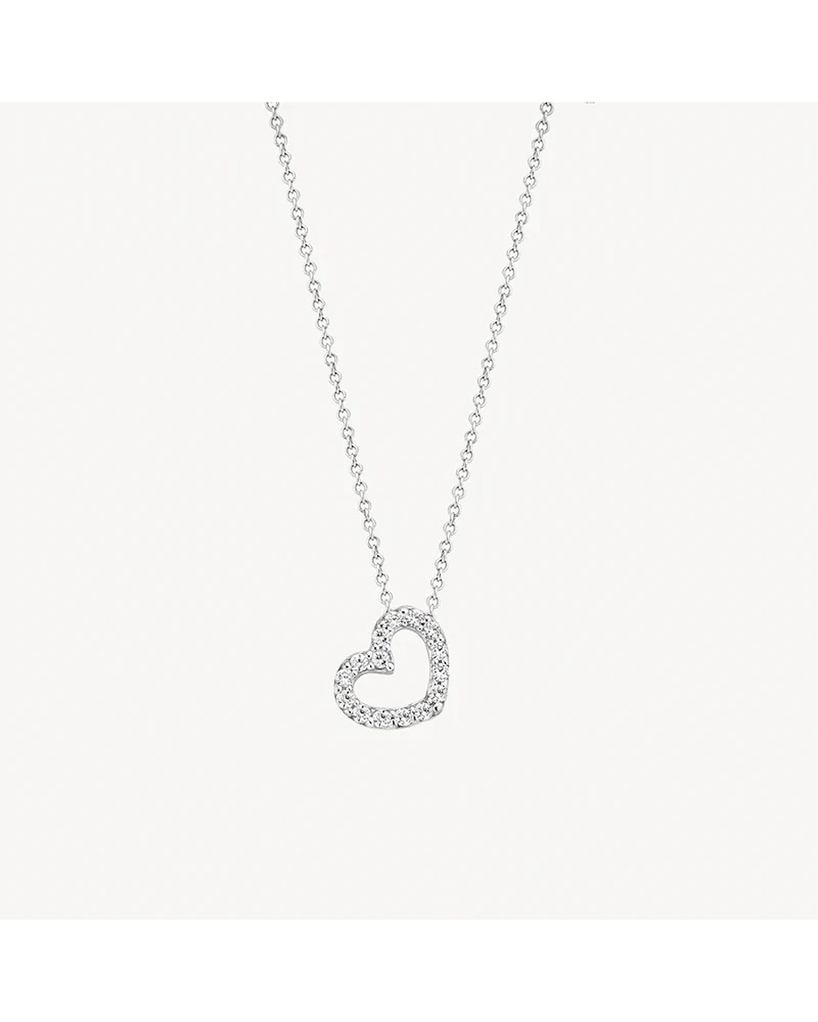 Blush Zirkonia Collier mit Herzanhaenger bei Juwelier bouz