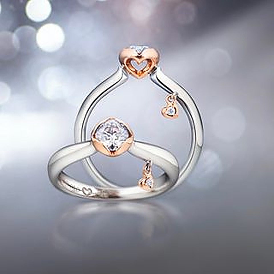 Capolavoro Romance Herzring mit Diamant bei Juwelier bouz
