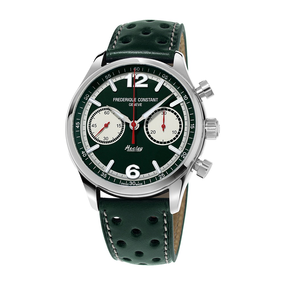 Frederique Constant Vintage Rally Healey Detailansicht 1 bei Juwelier bouz