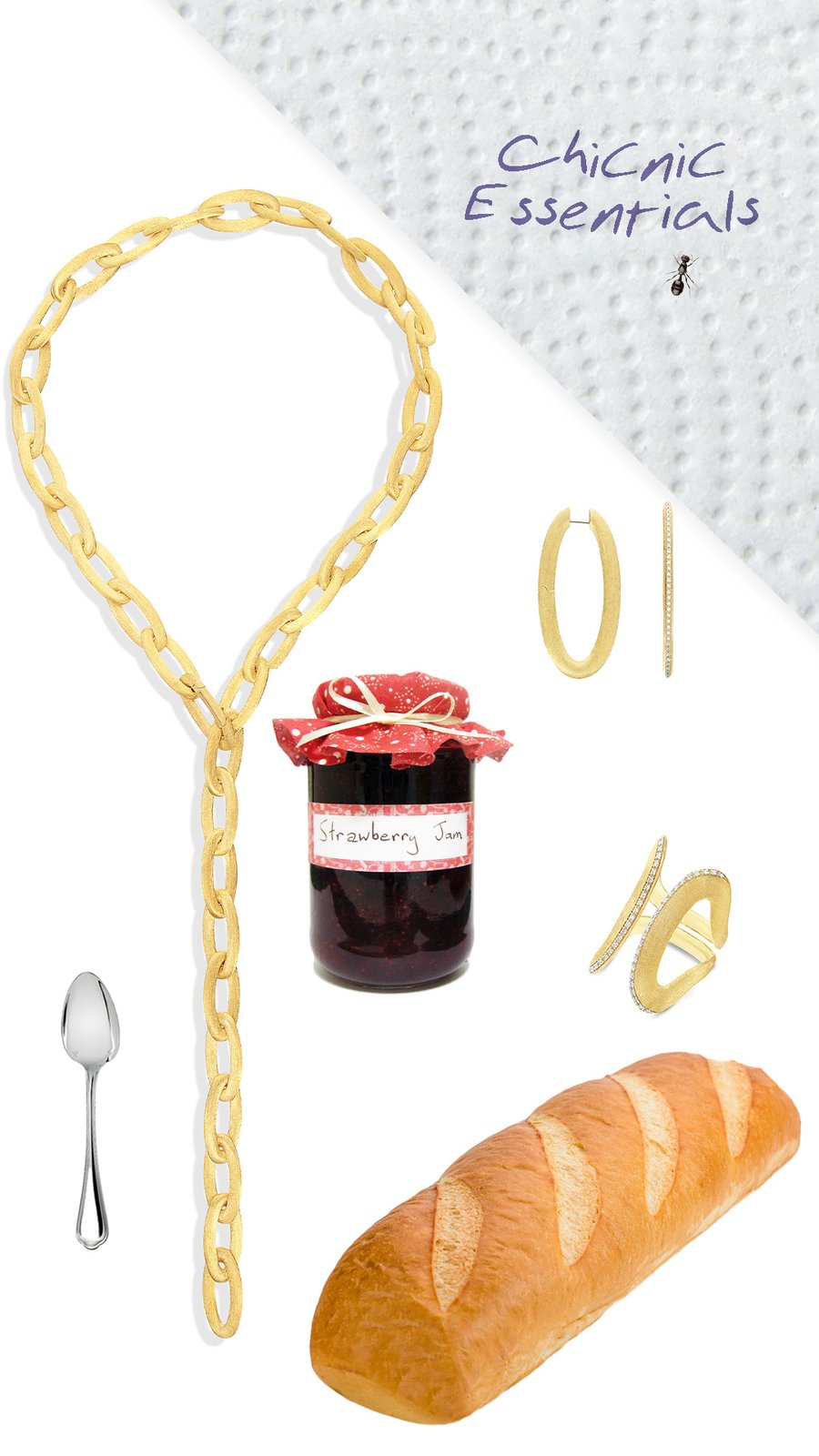 Nanis Libera Schmuckset Flatlay bei Juwelier bouz