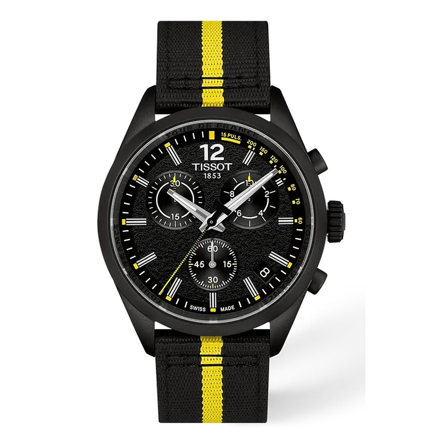 Tissot Chronograph Tour de France Edition mit Nato-Textilband bei Juwelier bouz