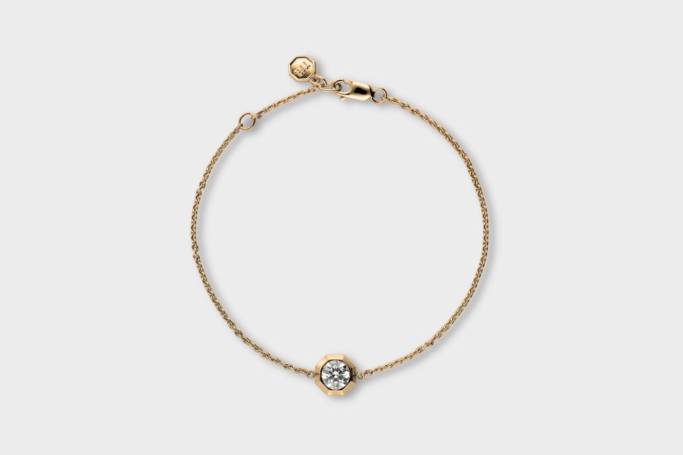 mandana Reflect Armband in Gelbgold